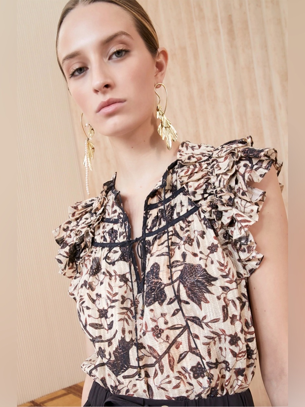 Ulla Johnson Asmara Top Plumeria Size 2